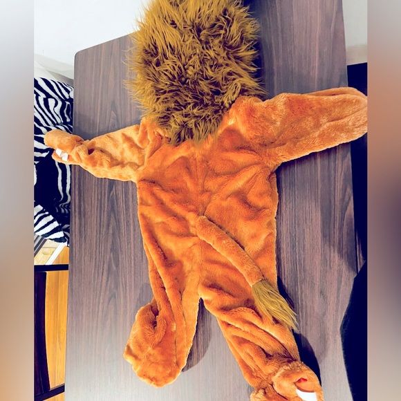 Authentic Kids Baby Lion Costume for Halloween, Pretend Play, 12m (up to 20 lbs) - Picture 3 of 6